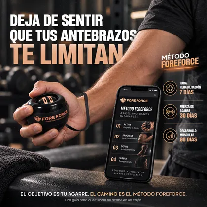 Gyroball · agarre en uso