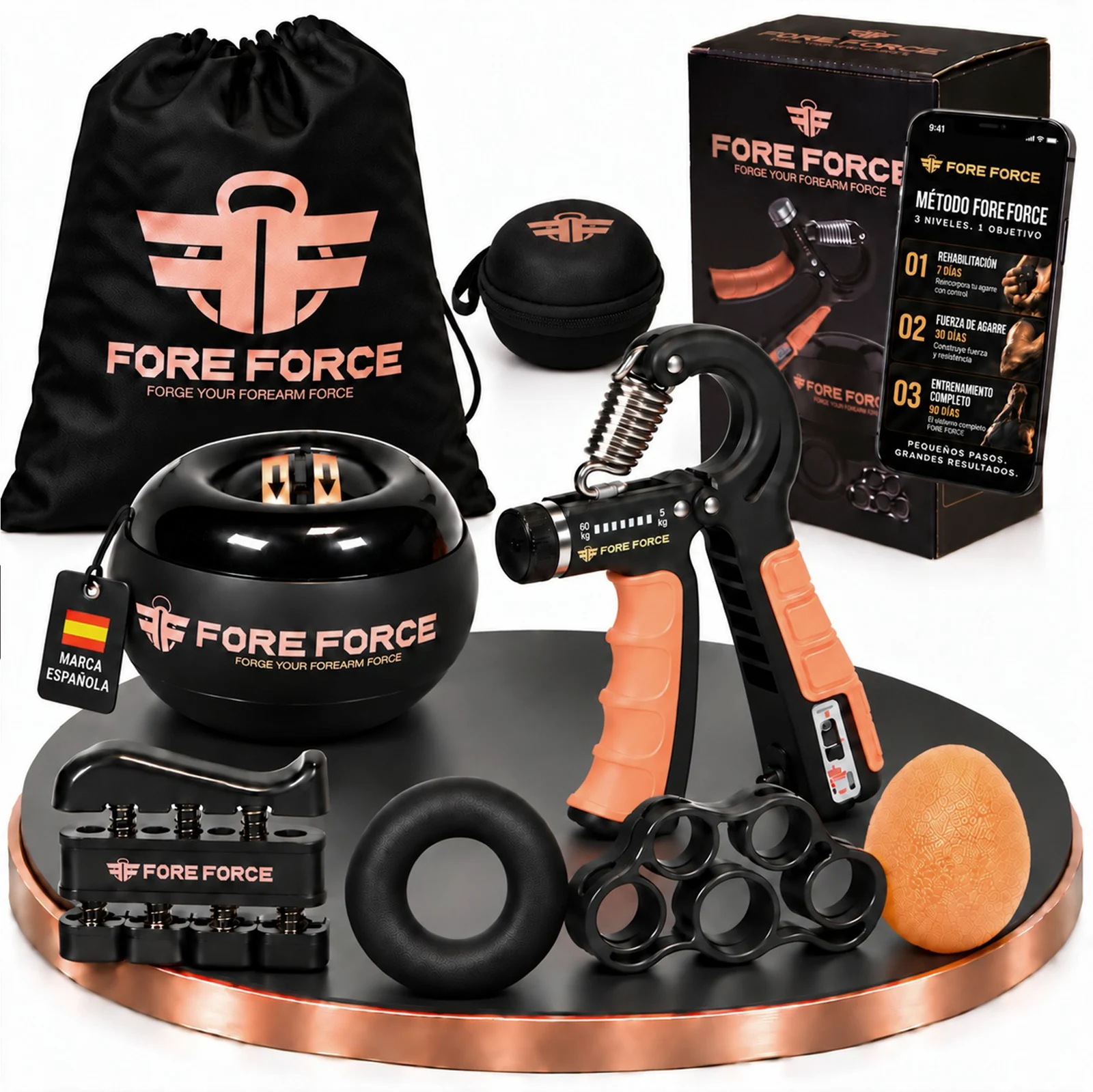Todas las herramientas del Complete Kit FORE FORCE